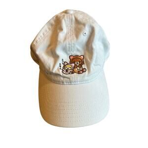 Rilakkuma San-X Co White Embroidered Hat